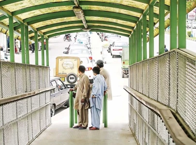 pedestrian bridges left in a deplorable state
