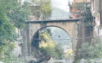 shangla s lifeline bridge faces imminent danger