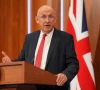 britain s defence secretary john healey delivers statement at 9 downing street in britain on april 9 2026 photo reuters
