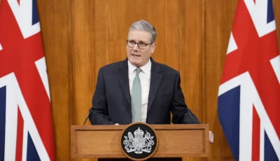 british prime minister keir starmer speaks to media in the briefing room of 9 downing street in central london britain on january 19 photo reuters