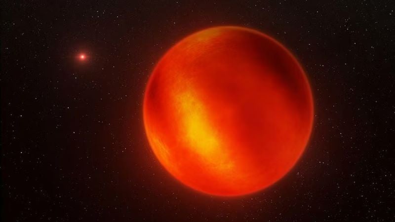 an artist s illustration shows the nearest brown dwarf to earth eso i photo reuters