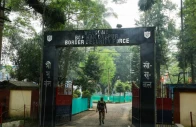 a border security force bsf official walks into a border outpost bop a self contained defence outpost situated near the india bangladesh international border in petrapole india october 16 2024 photo reuters