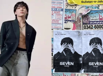 k pop takes over gulistan e johar bts fan plasters jungkook s posters in karachi k pop takes over gulistan e johar bts fan plasters jungkook s posters in karachi