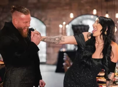 rhea ripley and buddy matthews tie the knot rhea ripley and buddy matthews tie the knot