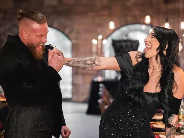 rhea ripley and buddy matthews tie the knot rhea ripley and buddy matthews tie the knot