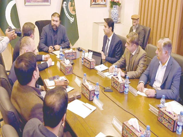 balochistan chief minister mir sarfraz bugti chairs meeting on counterterrorism photo nni