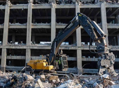 eight hazardous buildings demolished eight hazardous buildings demolished