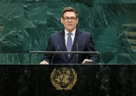 british prime minister andy burnham addresses the 81st united nations general assembly at un headquarters in new york city us september 22 2026 photo reuters