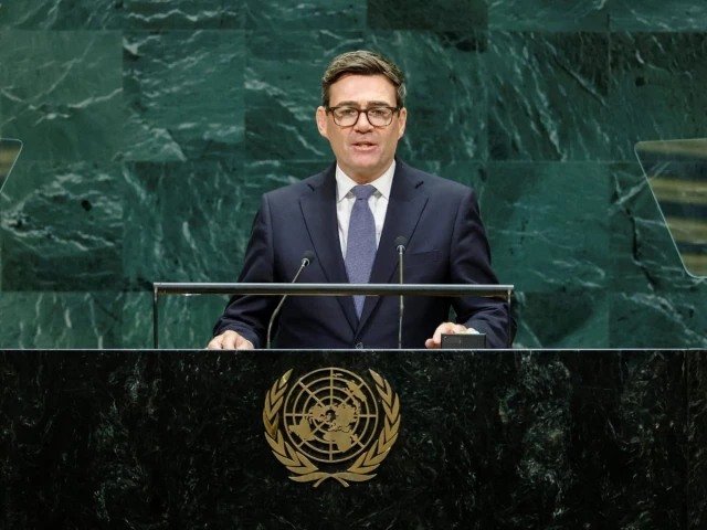 british prime minister andy burnham addresses the 81st united nations general assembly at un headquarters in new york city us september 22 2026 photo reuters british prime minister andy burnham addresses the 81st united nations general assembly at un headquarters in new york city us september 22 2026 photo reuters
