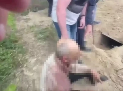 elderly man rescued after being buried alive for four days elderly man rescued after being buried alive for four days