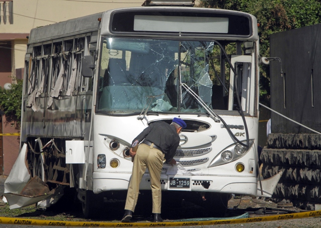 terror strikes karachi twin attacks on navy buses