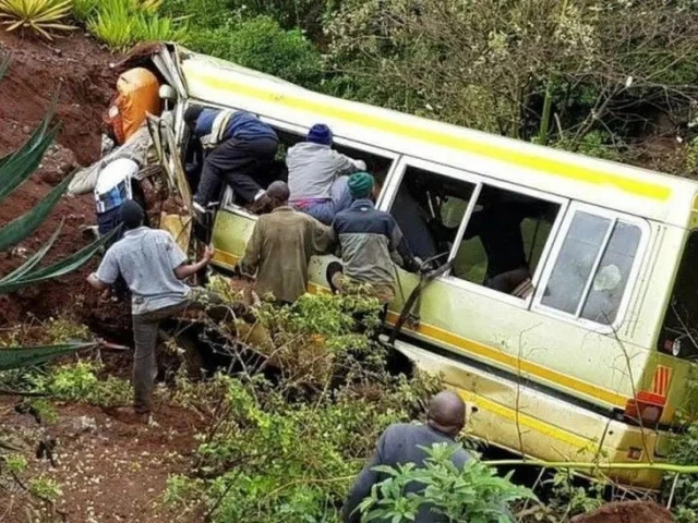file image of a bus crash in tanzania photo reuters file image of a bus crash in tanzania photo reuters