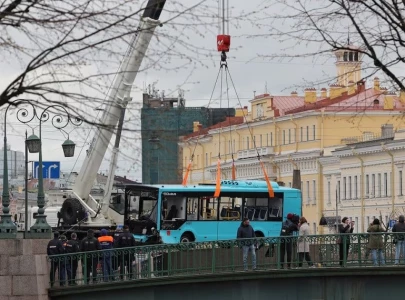 seven killed as bus falls into river in russia s st petersburg seven killed as bus falls into river in russia s st petersburg