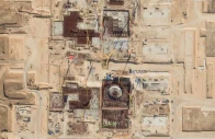 a satellite image shows new reactors under construction at the bushehr site in iran in this handout image dated january 1 2025 photo reuters