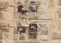 a satellite image shows new reactors under construction at the bushehr site in iran in this handout image dated january 1 2025 photo reuters