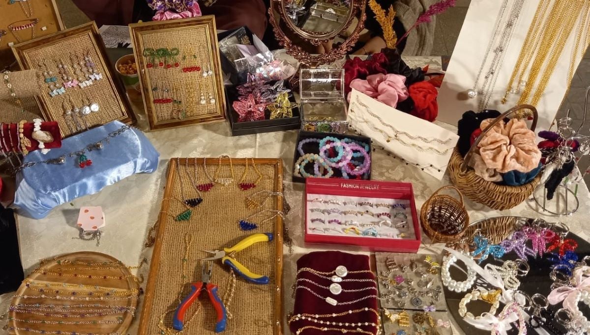 The event featured 29 stalls offering a wide range of products, including food items, clothing, perfumes, handmade jewellery and craft-based goods. PHOTO: QAISER KAMRAN