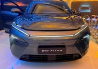 a plug in hybrid byd atto 8 suv is displayed at the launch event in johannesburg south africa april 15 2026 reuters a plug in hybrid byd atto 8 suv is displayed at the launch event in johannesburg south africa april 15 2026 reuters
