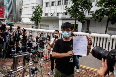 hong kong activist joshua wong jailed for thirteen and a half months for anti government protest hong kong activist joshua wong jailed for thirteen and a half months for anti government protest