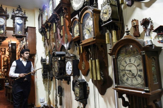 gul kakar s collection some of which dates back to 1850 is housed inside the city s police headquarters compound photo afp gul kakar s collection some of which dates back to 1850 is housed inside the city s police headquarters compound photo afp