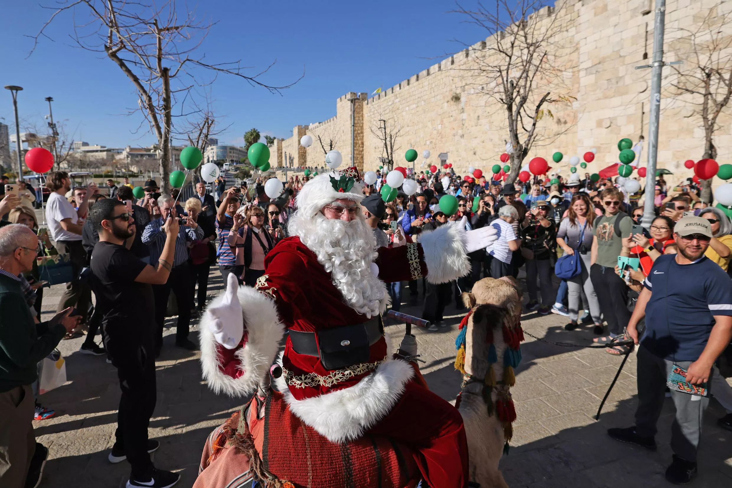 as well as its importance to christians the old city is home to sites revered by jews and muslims ahmad gharabli afp