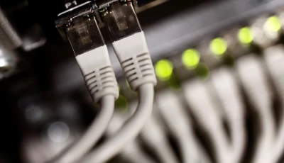 cables are pictured inside a data centre in paris france on march 4 2019 photo reuters