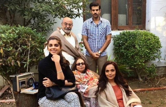 cake turns four asim abbasi shares unseen pictures from the shooting