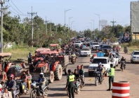 tens of thousands of people have evacuated from border regions since the fresh fighting began on sunday photo afp