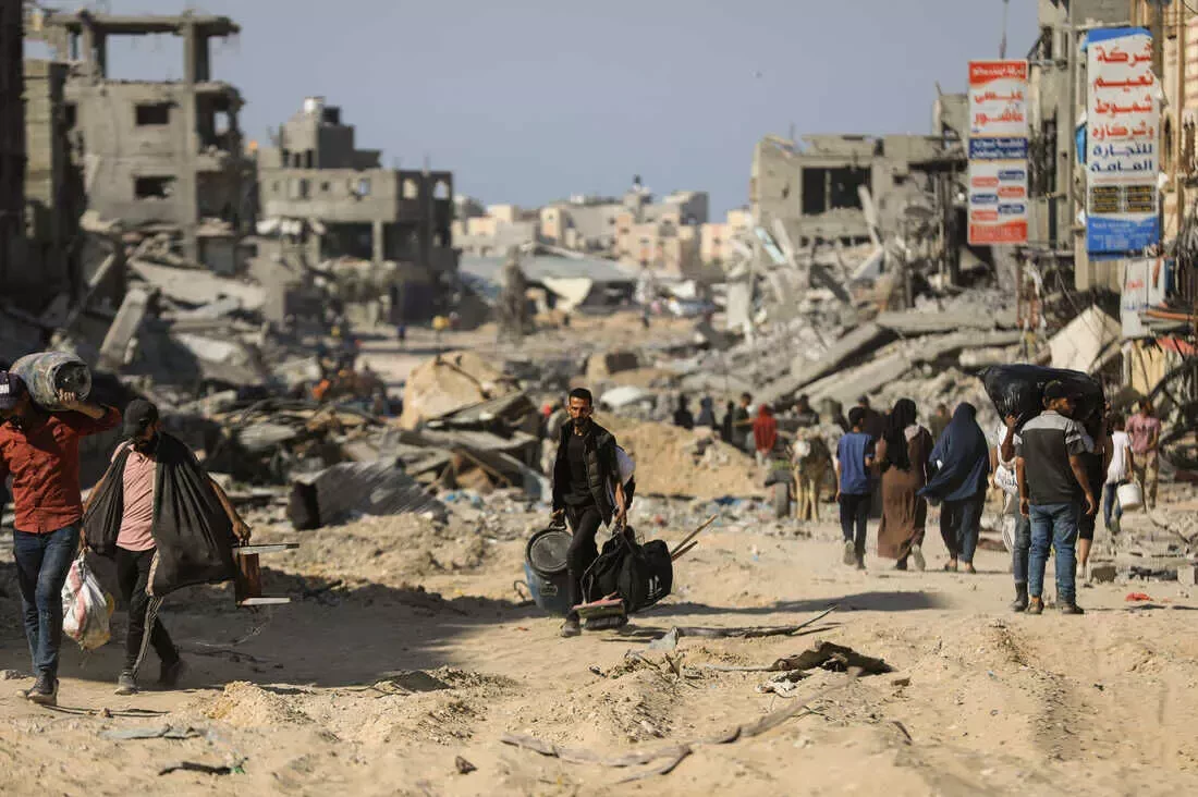 israeli strikes kill 17 palestinians in nuseirat and bureij refugee camps