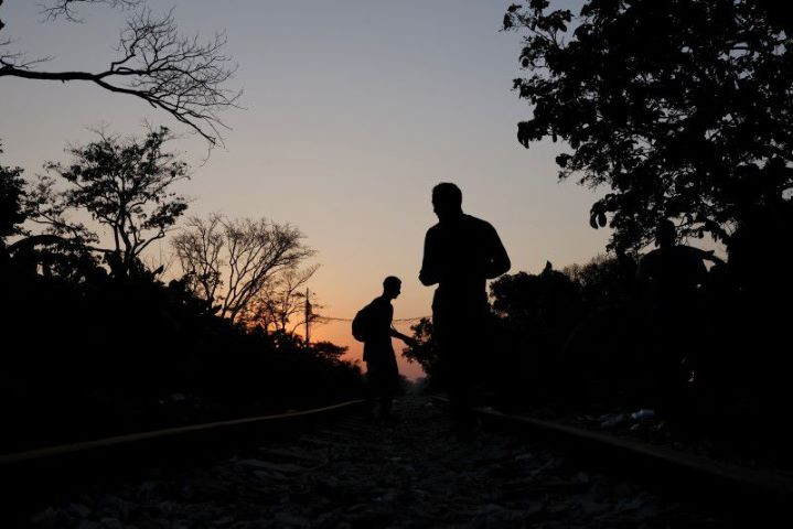 a group of central american migrants rest along the railway track on their way to the united states in macuspana tabasco mexico march 25 2021 reuters carlos jasso
