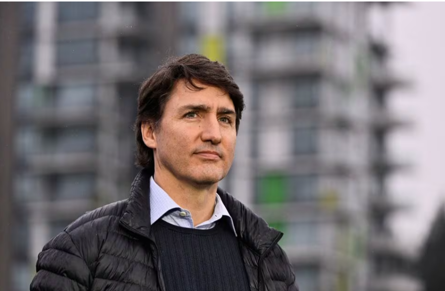 canada s prime minister justin trudeau looks on during a housing announcement in vancouver british columbia canada february 20 2024 reuters jennifer gauthier file photo