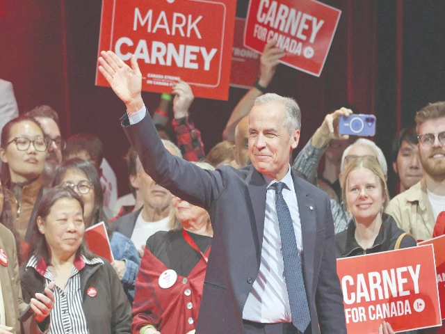 canada s pm and liberal party leader mark carney waves to supporters in ottawa photo afp canada s pm and liberal party leader mark carney waves to supporters in ottawa photo afp