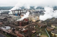 the algoma steel facility drone view in sault ste marie ontario canada july 24 2025 photo reuters