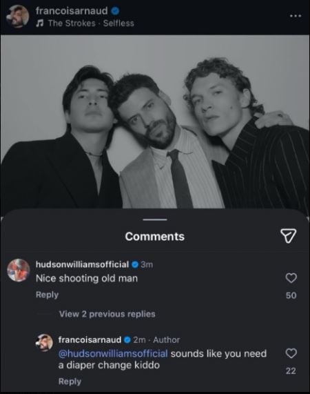 Photo: Instagram @francoisarnaud