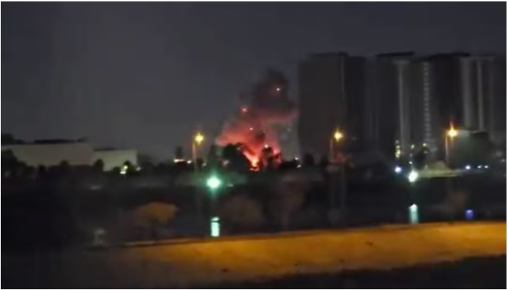 US embassy in Baghdad targeted by drones and rockets in most intense attack since Gaza conflict, say Iraqi sources