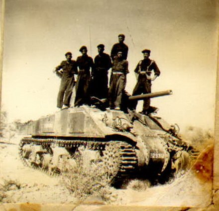 Captured Indian army tank. PHOTO: ISPR