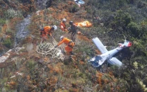 eight killed in helicopter crash in indonesia
