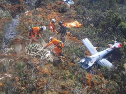 eight killed in helicopter crash in indonesia