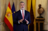 spain s king felipe vi delivers his traditional christmas address at the royal palace in madrid spain december 24 2025 photo reuters