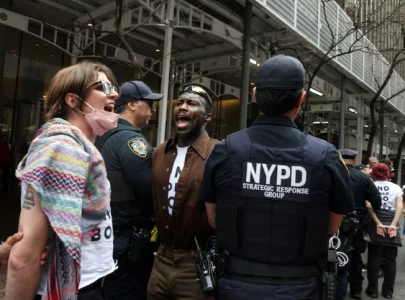 dozens detained in new york city protest over us arms sales to israel