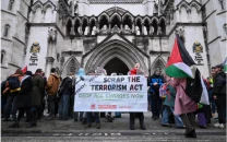 uk terror ban on pro palestine group unlawful court rules after appeal