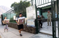 peruvian electoral workers distribute voting materials to polling stations as police and military personnel stand guard ahead of the april 12 general election in lima peru april 11 2026 photo reuters peruvian electoral workers distribute voting materials to polling stations as police and military personnel stand guard ahead of the april 12 general election in lima peru april 11 2026 photo reuters