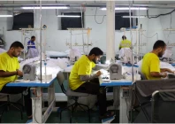 raj 32 shail 30 and gaurav 23 no last names given migrant workers from india sew tulle fabric at a textile factory in the town of balashikha outside moscow russia january 20 2026 photo reuters