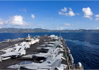 the world s largest aircraft carrier the u s navy nuclear powered ford class aircraft carrier uss gerald r ford cvn 78 photo reuters