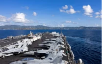 second us aircraft carrier to head to middle east amid iran tensions us media reports