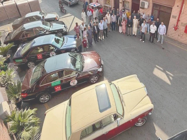 participants of the cross country vintage car rally pose with their classic vehicles after arriving in rawalpindi showcasing pakistan s rich motoring heritage photo express participants of the cross country vintage car rally pose with their classic vehicles after arriving in rawalpindi showcasing pakistan s rich motoring heritage photo express