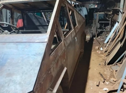 pakistani engineer crafts replica of tesla s cybertruck
