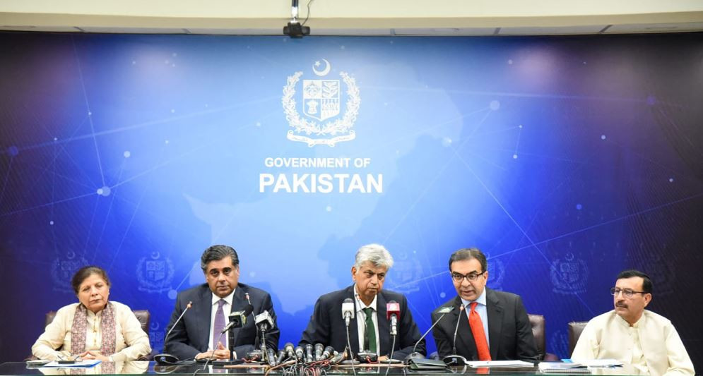 caretaker ministers addressing a press conference in islamabad on september 8 2023 photo pid