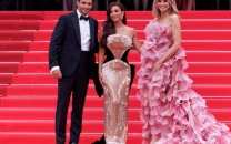 eva longoria heidi klum carlos sainz jr attend cannes 2025 opening night eva longoria heidi klum carlos sainz jr attend cannes 2025 opening night