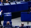 canadian prime minister mark carney gets applauded by european commission president ursula von der leyen and the european parliament as he attends her state of the european union address in strasbourg france september 16 2026 photo reuters