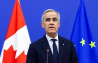 canadian prime minister mark carney holds a joint press conference with european parliament president roberta metsola not pictured after his address at the european parliament in strasbourg france september 17 2026 reuters